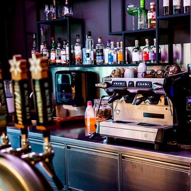 rancilio espressomaskine fra bki professionel hos kunden comwell