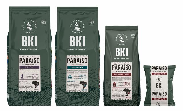 Paraiso kaffe sortiment 